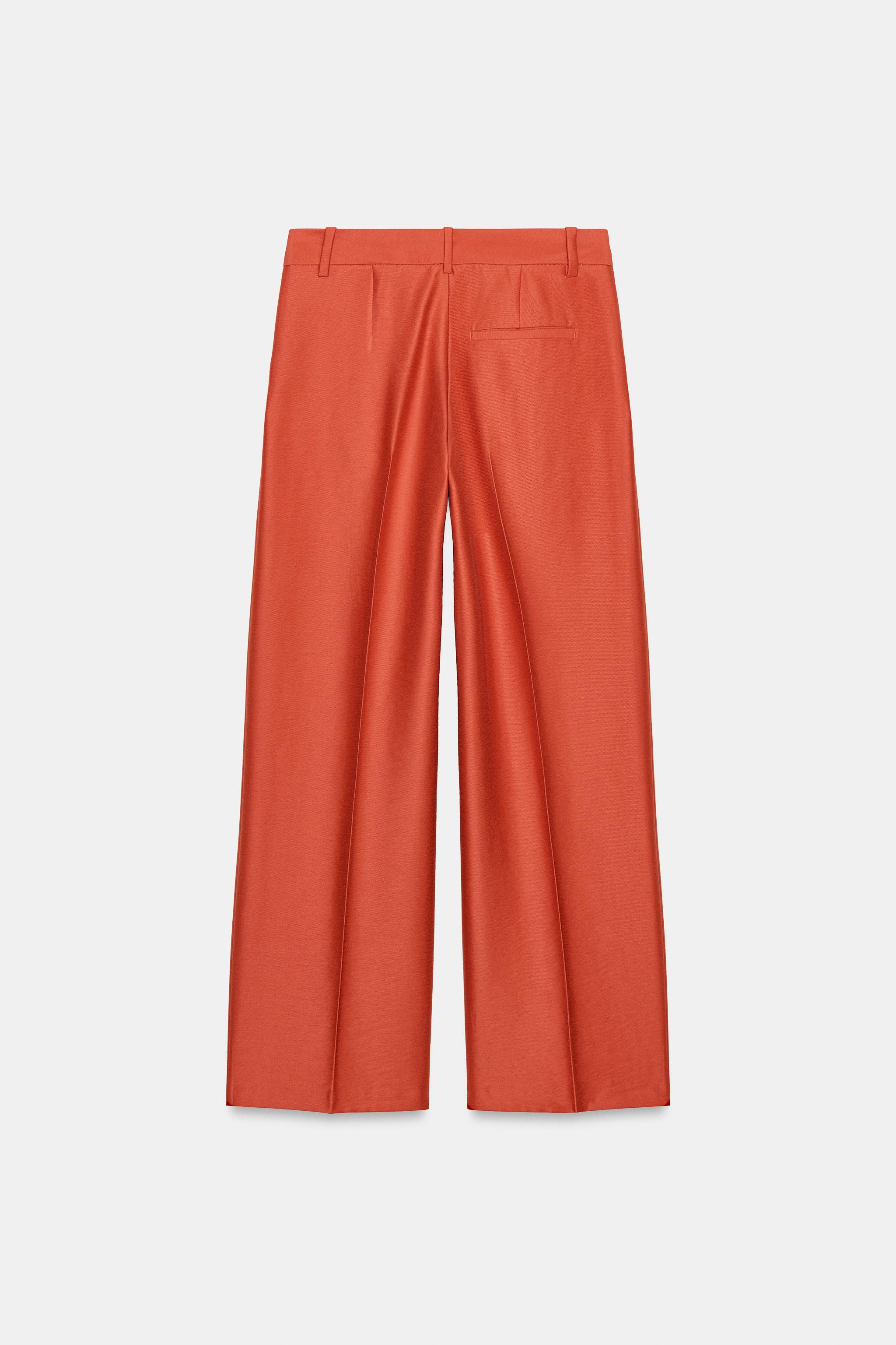 PANTALON DROIT À PINCES